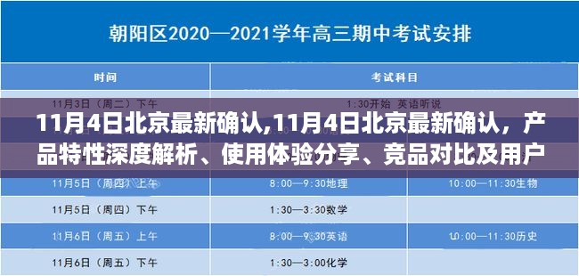 11月4日北京最新确认，产品特性深度解析、体验分享、竞品对比及用户群体全面探讨