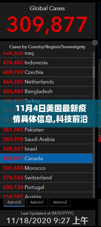 揭秘美国最新疫情数据背后的智能生活，疫情信息解读与前沿科技动态（11月4日版）
