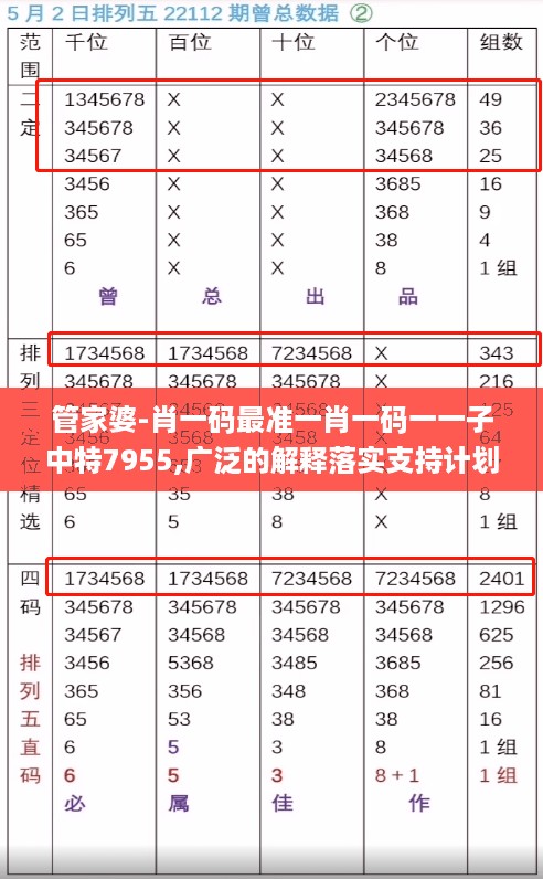 管家婆-肖一码最准一肖一码一一子中特7955,广泛的解释落实支持计划_初级集40.902