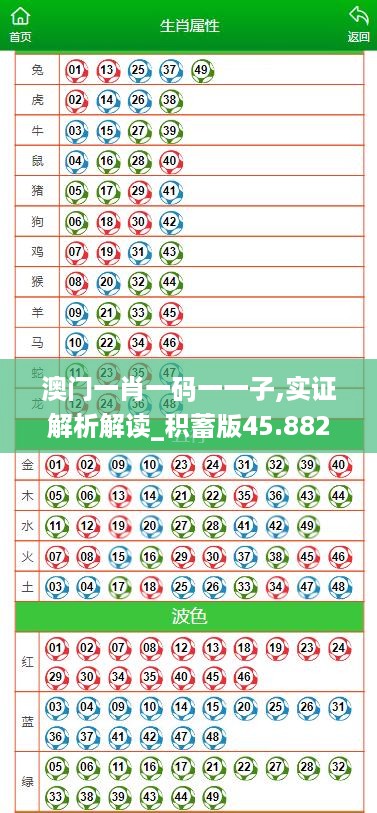 澳门一肖一码一一子,实证解析解读_积蓄版45.882